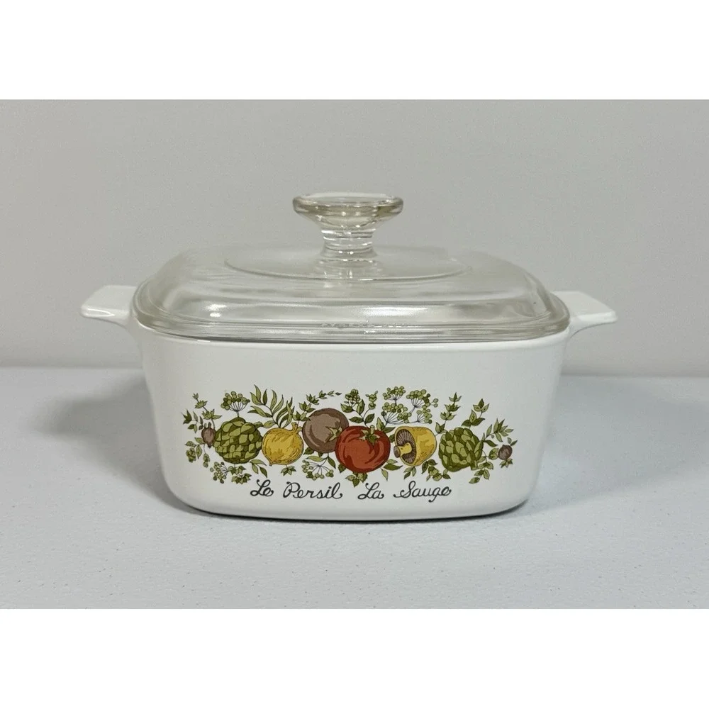 Corning Ware Spice of Life Casserole A-1½-B (1.5 Quart) casserole with Glass Lid